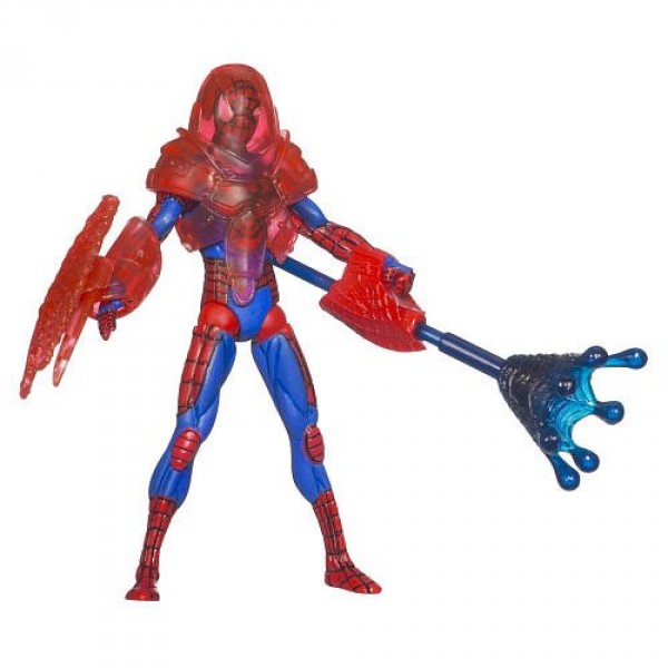 Figurine Spiderman : L'armure lance missile de Spiderman - Hasbro-93570-95641