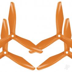 RS- Helice Tripale FPV - 5x4.5 Set Helices x4 Orange