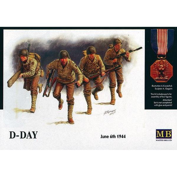 D-Day June 6th 1944 - 1:35e - Master Box Ltd. - MB3520
