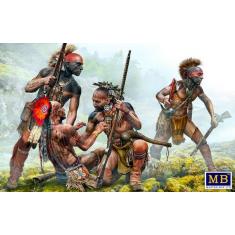 Protective Circle, Indian Wars series,XVIII century.Kit No.1 - 1:35e - Master Box Ltd.