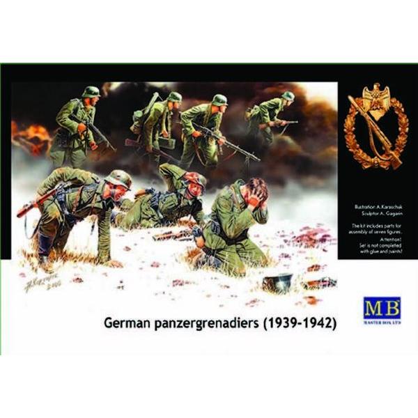 Deutsche Panzergrenadiere 1939-1942 - 1:35e - Master Box Ltd. - MB3518