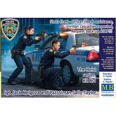 Shot fired-Officer needs assistance, civilian casualties- 1:24e - Master Box Ltd.