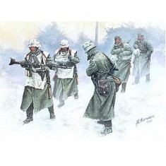 Figures WWII: German Army Winter 1941-1942 on the Eastern Front: Cold wind