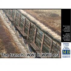 Accessory diorama: trenches of the 1st and 2nd World War