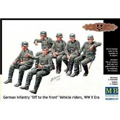 German infantry vehicle riders - 1:35e - Master Box Ltd.