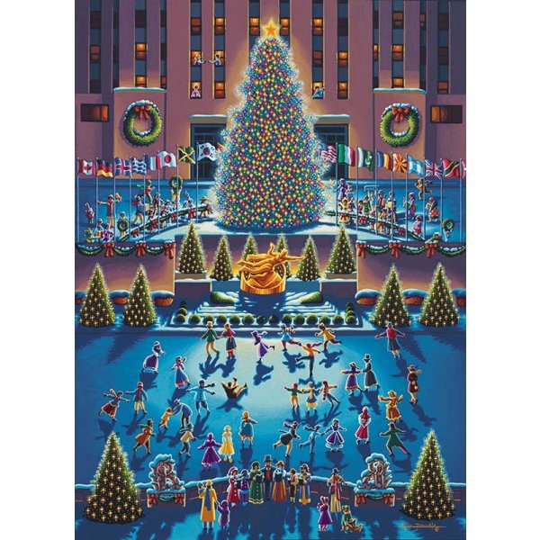 Puzzle 1000 pièces - Noël à New York - Master-Pieces-45121