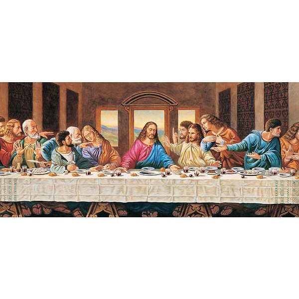 Puzzle Clementoni 13200 Pièces - La Cène De Léonard De Vinci - Détail