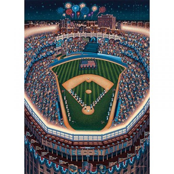 Puzzle 500 pièces - Explorer le monde : Yankee Stadium, New York City - Master-Pieces-40114