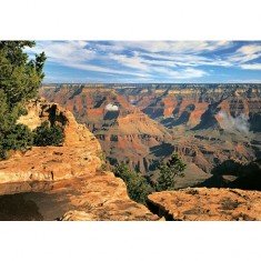 Puzzle 500 pièces - Parcs et grands espaces : Grand Canyon côté sud