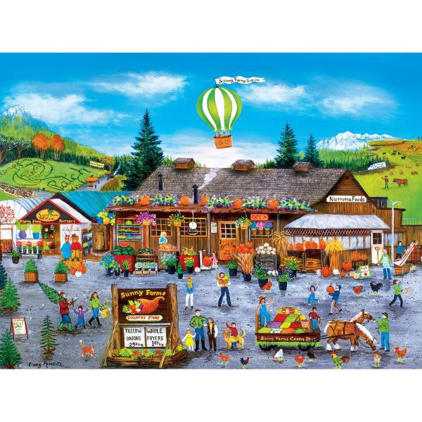  Puzzle mit 750 Teilen: Selbst angebaut - Sunny Farms - Masterpieces-31985