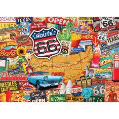 Puzzle 550 pieces : Greetings From - Route 66 