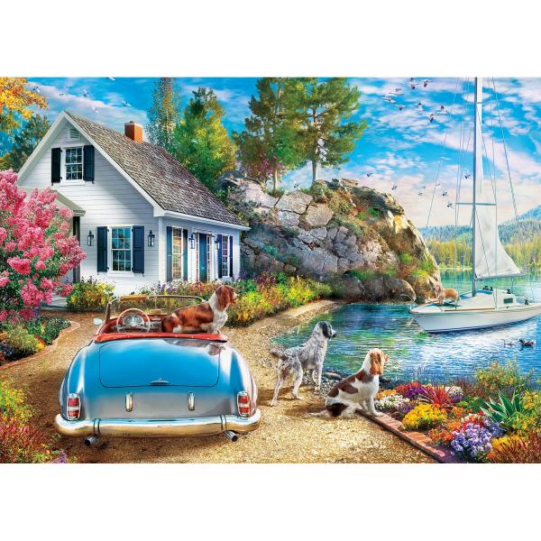  Puzzle 550 pièces : Escapades à la campagne - Escapade d'après-midi - Masterpieces-32129,01