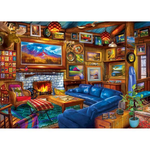 Puzzle 500 pieces : Artistic Retreat  - Masterpieces-32404