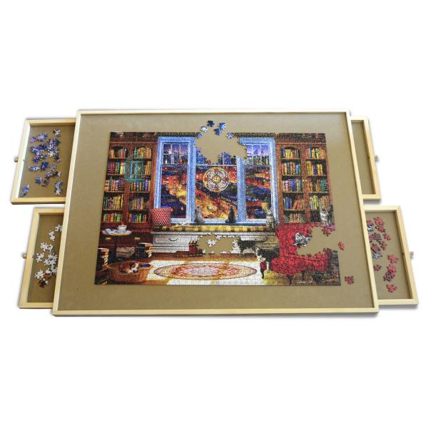 Puzzle Table : Wood Table - Masterpieces-52223