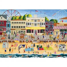 Puzzle 1000 pieces : Hometown Gallery - On the Boardwalk 