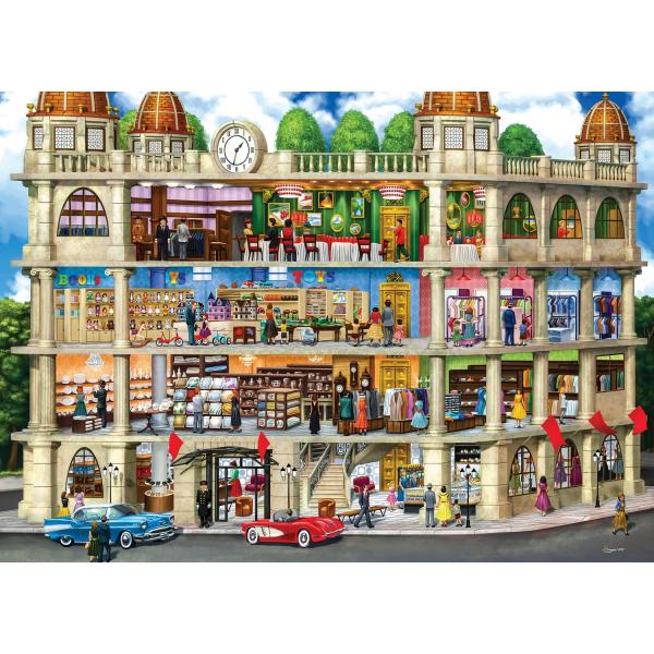 Puzzle 1000 pieces : Inside Out - Fields Department Store  - Masterpieces-71838