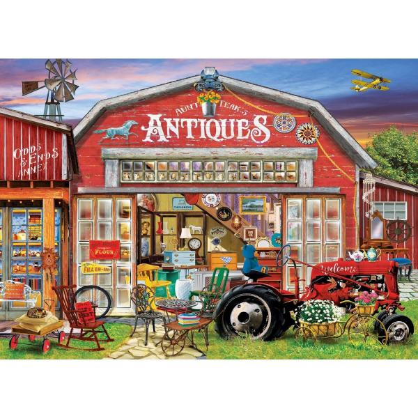 Puzzle 1000 pieces : Seek & Find - Antiques for Sale  - Masterpieces-72003