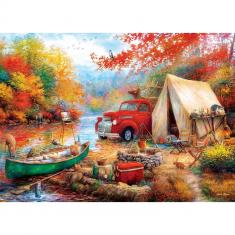 Puzzle 1000 pieces : Art Gallery - Share the Outdoors 