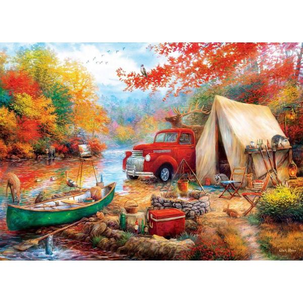  Puzzle 1000 pièces : Galerie d'art - Partageons le plein air - Masterpieces-72009