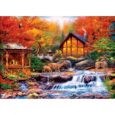  Puzzle 1000 Teile: Kunstgalerie – Farben des Lebens