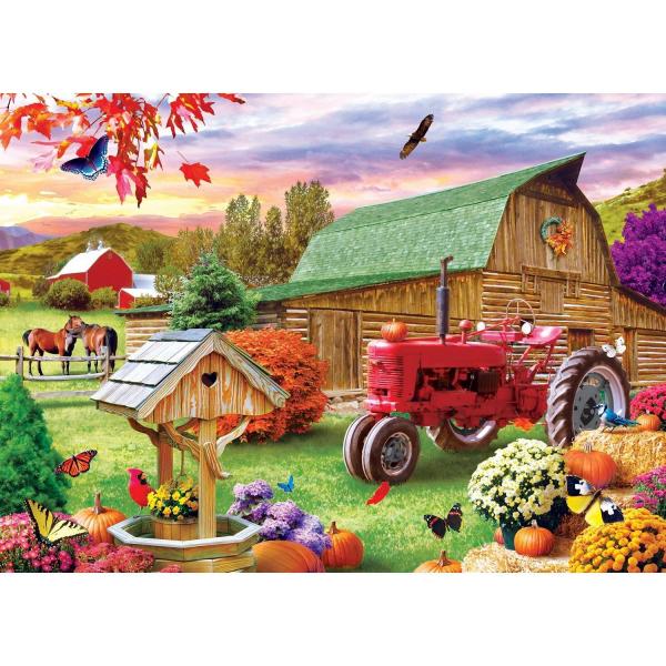  Puzzle 1000 pièces : Ferme & Campagne - Ranch des récoltes - Masterpieces-72020