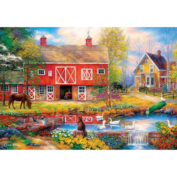  Puzzle 2000 pièces : Collection Signature - Réflexions sur la vie à la campagne - Masterpieces-72047