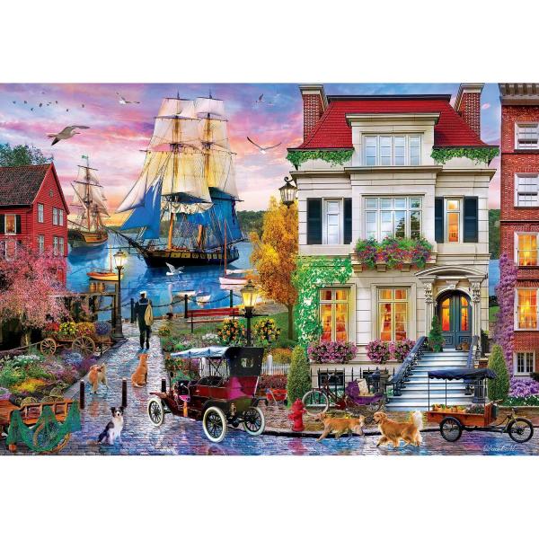  Puzzle 2000 pièces : Collection Signature - Départ matinal - Masterpieces-72136