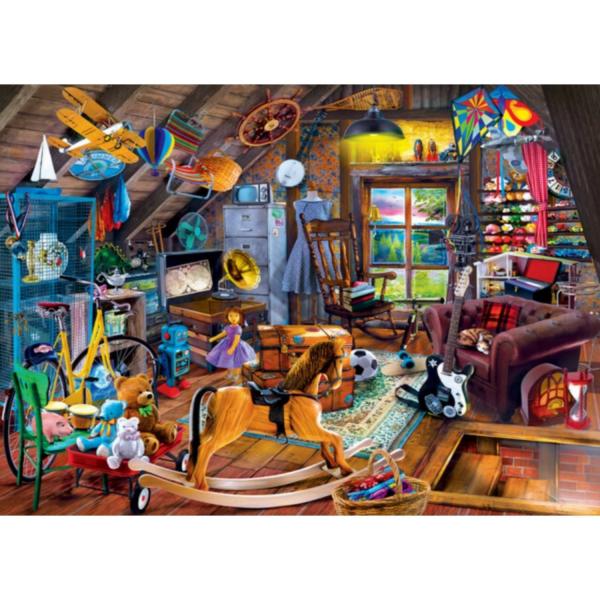 Puzzle 1000 pieces : Seek & Find - A Precious Mess  - Masterpieces-72215