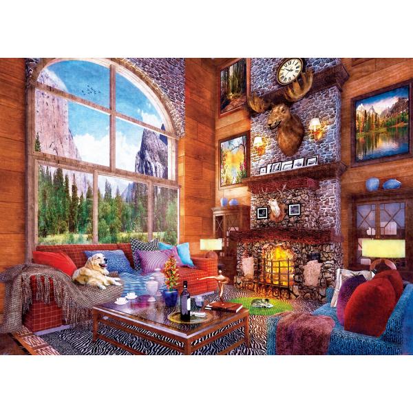 Puzzle 1000 pieces : Time Away - Luxury View  - Masterpieces-72230