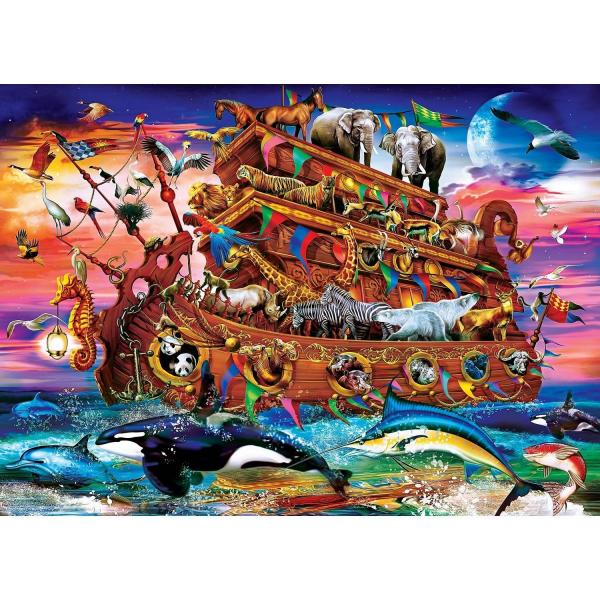 Puzzle 1000 pieces : Inspirational - Noah's Ark Ships Away  - Masterpieces-72261