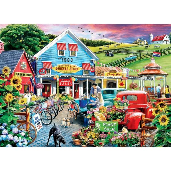  Puzzle 1000 pièces : Magasin Général - Magasin Général de Pleasant Hills - Masterpieces-72267