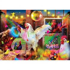 Puzzle 1000 pieces : Wild & Whimsical - Chicken Dance 