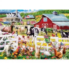 Puzzle 1000 pieces : Farm & Country - Weekends on the Farm 