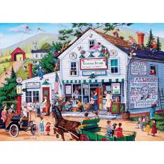 Puzzle 1000 pieces : General Store - Samuel Sutty Dry Goods 