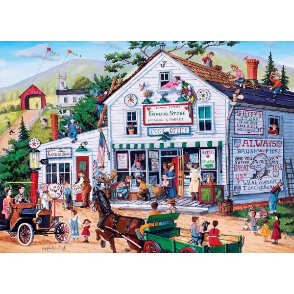 Puzzle 1000 pieces : General Store - Samuel Sutty Dry Goods  - Masterpieces-82123