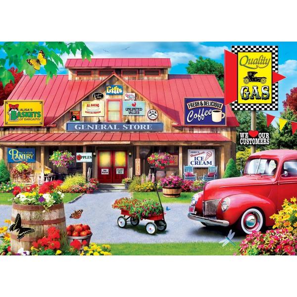  Puzzle 1000 pièces : Magasin Général - Une touche de nostalgie - Masterpieces-82126