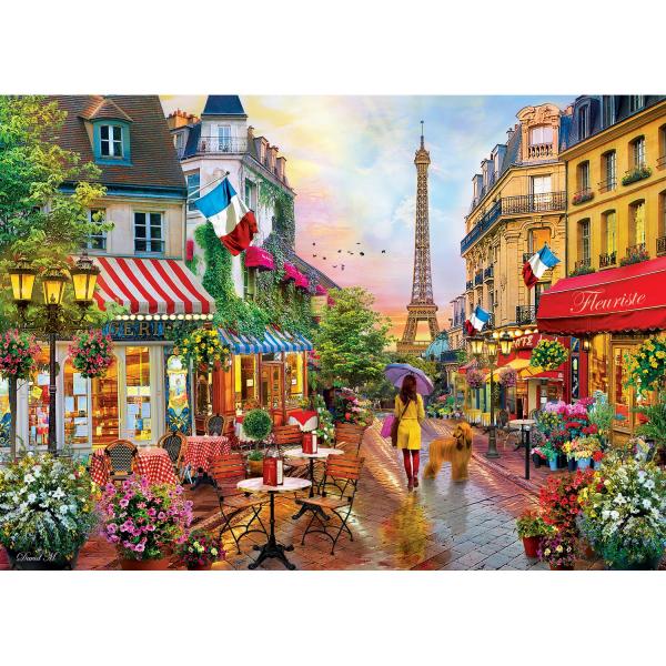  Puzzle 550 pièces : Carnet de voyage - Charme parisien - Masterpieces-82205,01