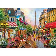 Puzzle 550 pieces : Travel Diary - Parisian Charm 