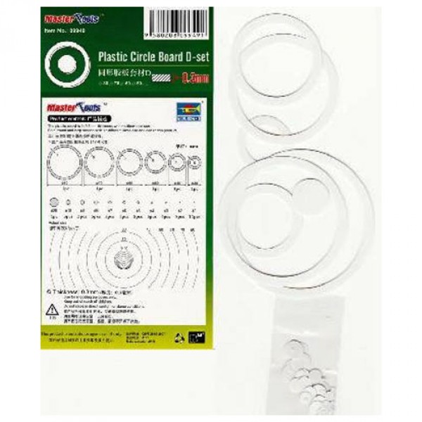 Plastic Circle Board D-set-0,3mm - Master Tools - Trumpeter-TR09949