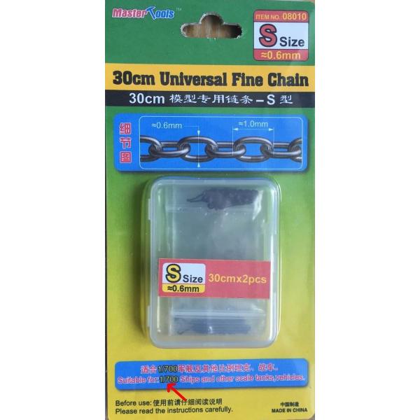 30CM Universal Fine Chain S Size 0.6mmX1.0mm - Master Tools - 8010