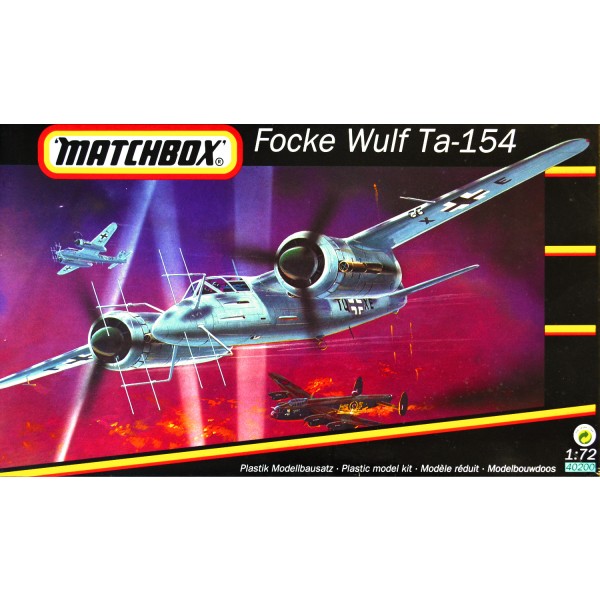 Maquette avion : Focke Wulf Ta-154 - Matchbox-40200