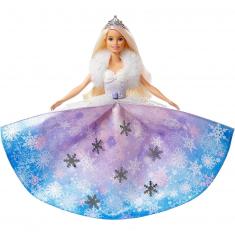 Poupée Barbie Princesse Flocons 