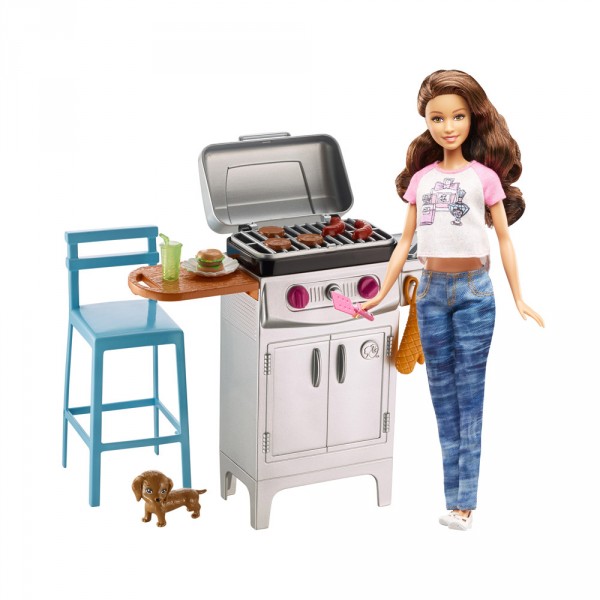 Accessoires Barbecue : Barbie - Mattel-DXB69-2
