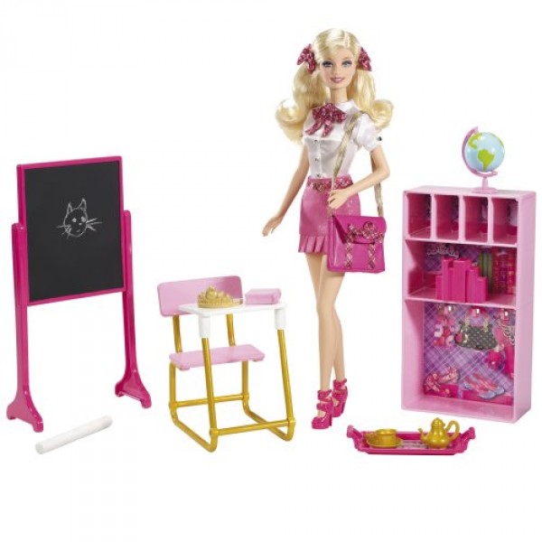 Barbie - Apprentie princesse : Blair classe royale - Mattel-V6955