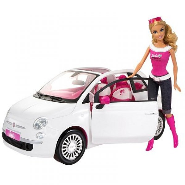 Barbie et sa Fiat 500 - Mattel-R1623