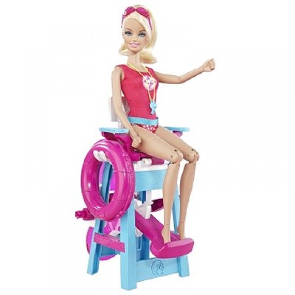 Barbie Barbie maître nageur sauveteur - Mattel-T9560