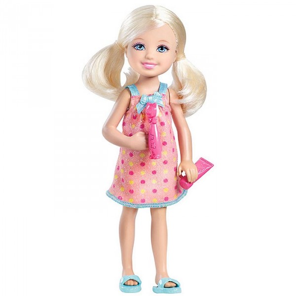 Barbie - Chelsea fait sa toilette - Mattel-V0572-V3286