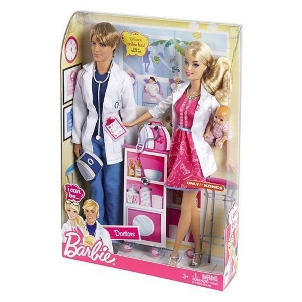 Barbie : Docteur - Mattel-W1379