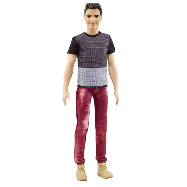 Barbie : Ken Fashionistas : Ken Brun Tenue de soirée - Mattel-DWK44-DWK47