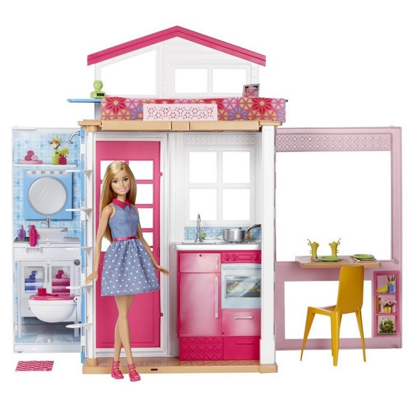 Barbie et sa maison - Mattel-DVV48